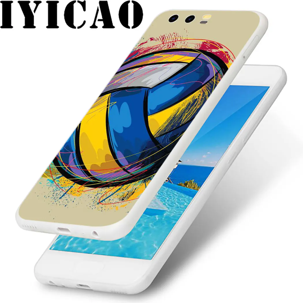 Волейбол кошмарным жесткий чехол для Huawei Honor 6a 6C 7A 7C 7X8 8X9 10 20 9X Lite Pro Play Примечание