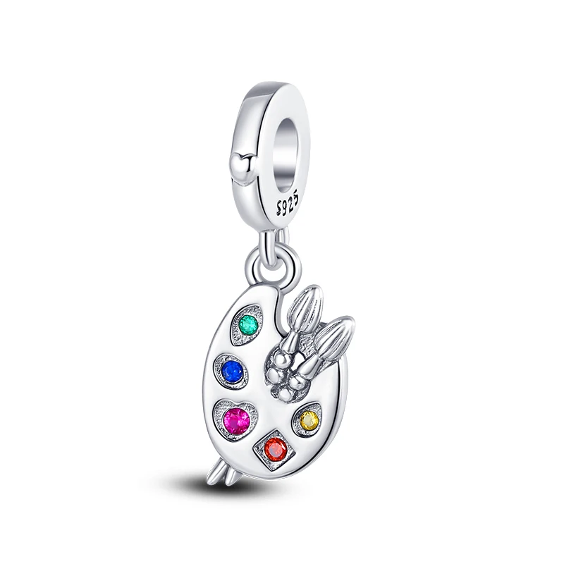 

Женское ожерелье из серебра 925 пробы, с разноцветными бусинами