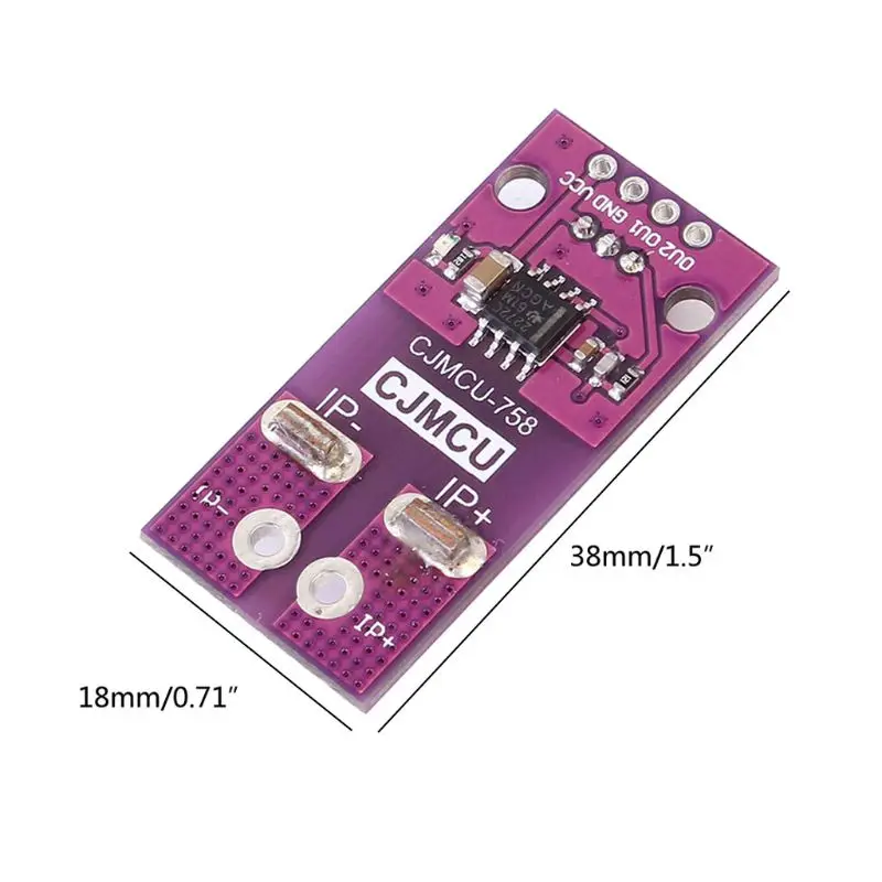 1 шт. CJMCU 758 ACS758LCB 050B PFF T лайнер зал датчик тока модуль электронный DIY Замена платы