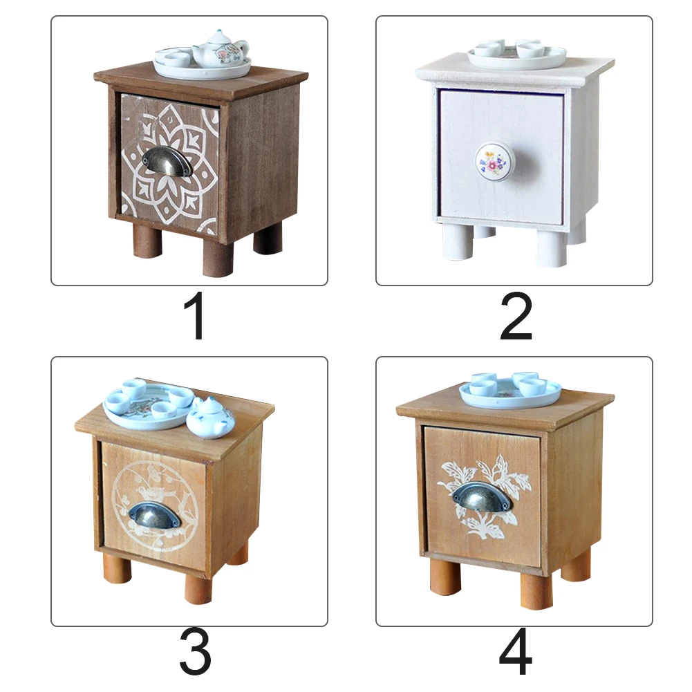 

Easy Install Studio Tool Gift Photography Props Tea Table Set Mini Accessories Chair Decoration Geometric Pattern Newborn Baby