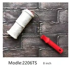 Валик для декоративной краски, инструмент для рисования, настенная печать полиуретановая текстурированная краска, цилиндрическая кисть