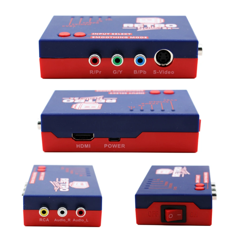 

Конвертер игровой консоли Retroscaler2x A/v в Hdmi совместимый конвертер для Ps2/N64/Nes/dreamcast/saturn/md1/md2 игровые консоли