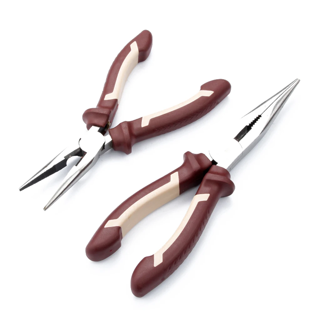 

Multifunctional Needle Nose Pliers Heavy Duty Carbon Steel Long Nose Pliers Repair Supply 6 Inch Pliers Repair Supply