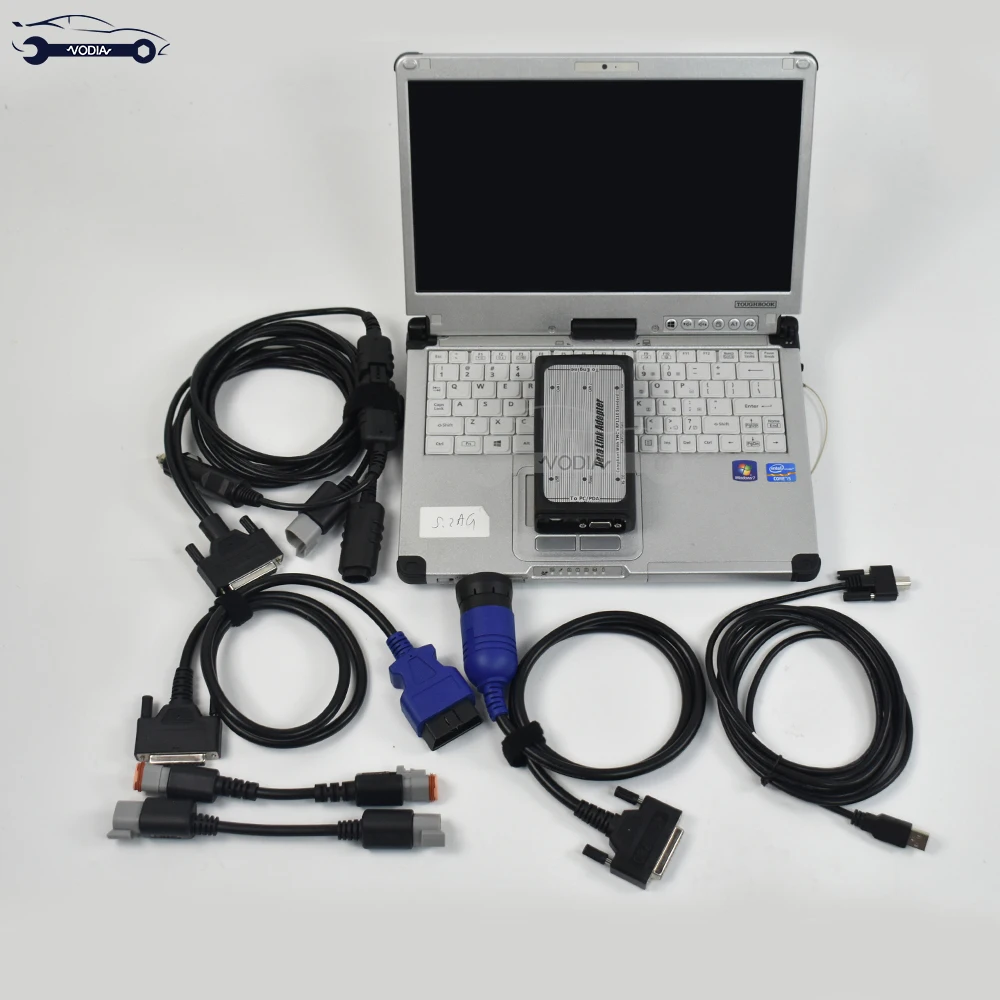 

Сканеры повышенной прочности для INLINE6, инструмент диагностики грузовика, встроенный 6-дюймовый адаптер для передачи данных с полным кабелем...