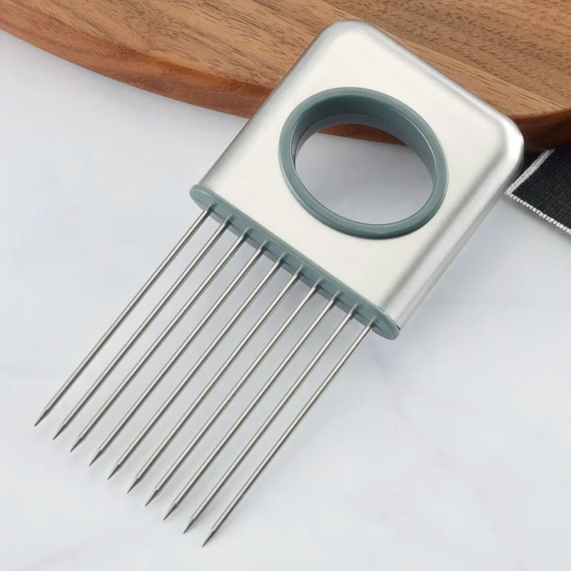 304 нержавеющая сталь лук кухня свободная игла для мяса резки вилка лука овощи