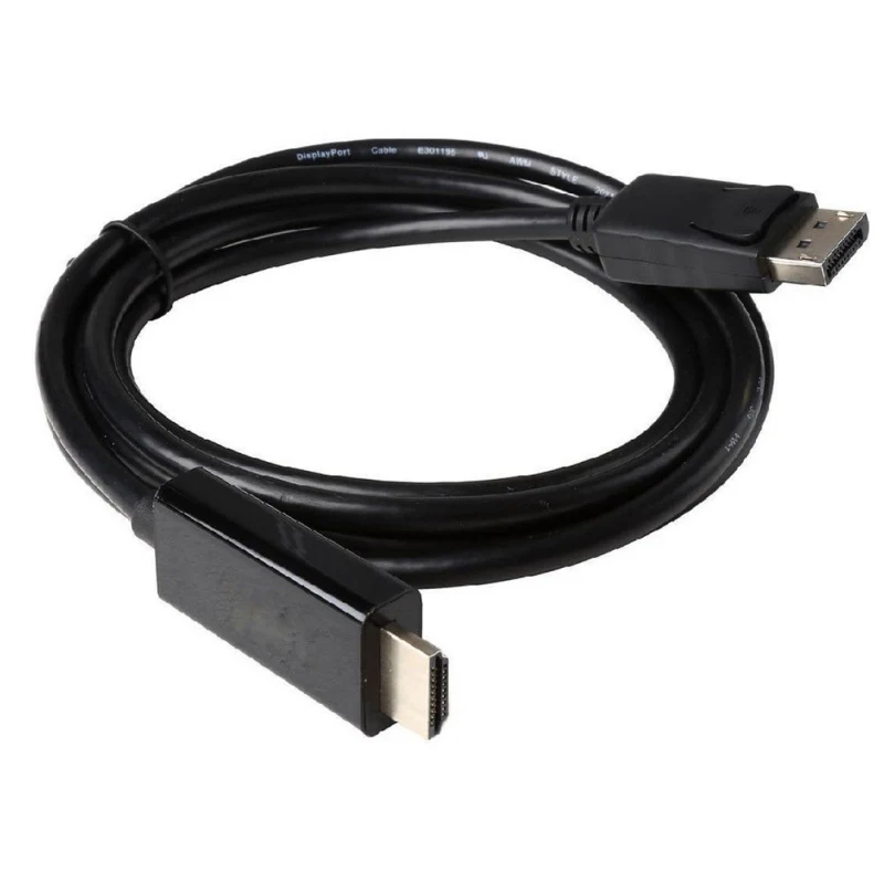 DP к HDMI кабель DisplayPort 1080P видео аудио кабель папа-папа адаптер кабель для ПК HDTV проектор Ноутбук 11