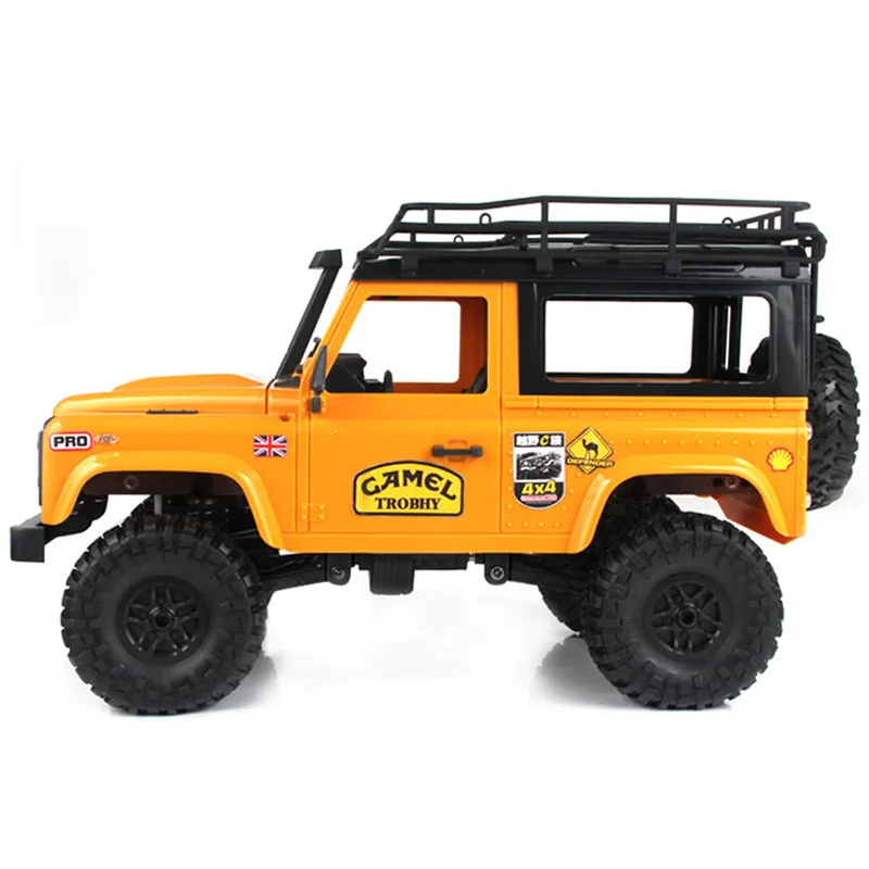 

MN-90 1/12 2.4G 4WD 15KM/h Remote Control RC Car 2 Body Shell & Front LED Light Rock Crawler Truck RTR Toy Kids Boys Gift
