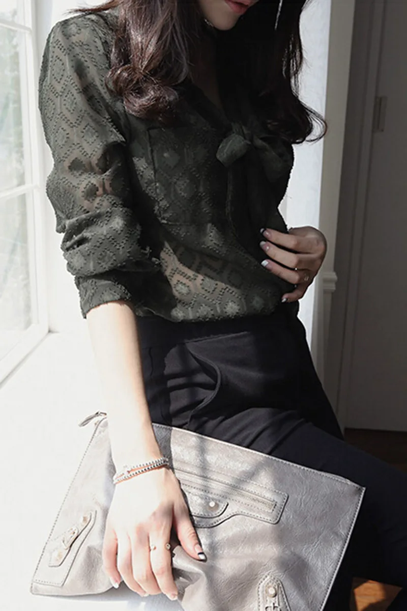 Новинка 2019 повседневная женская рубашка женские блузки топы с длинным рукавом