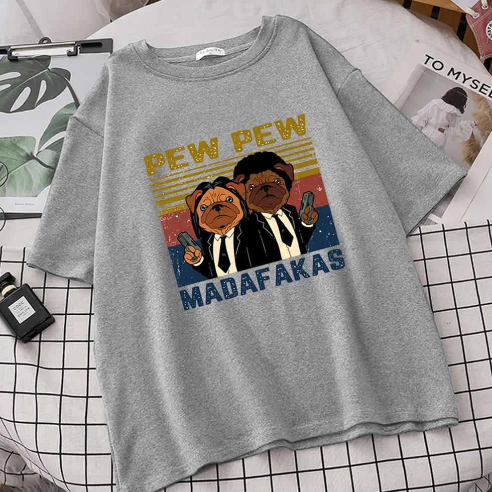 

Women Pew Pew Madafakas Tshirts Short Sleeve Tee Popular Brands T-shirts Mujer High Quality Oversized Design T Shirts Camisetas