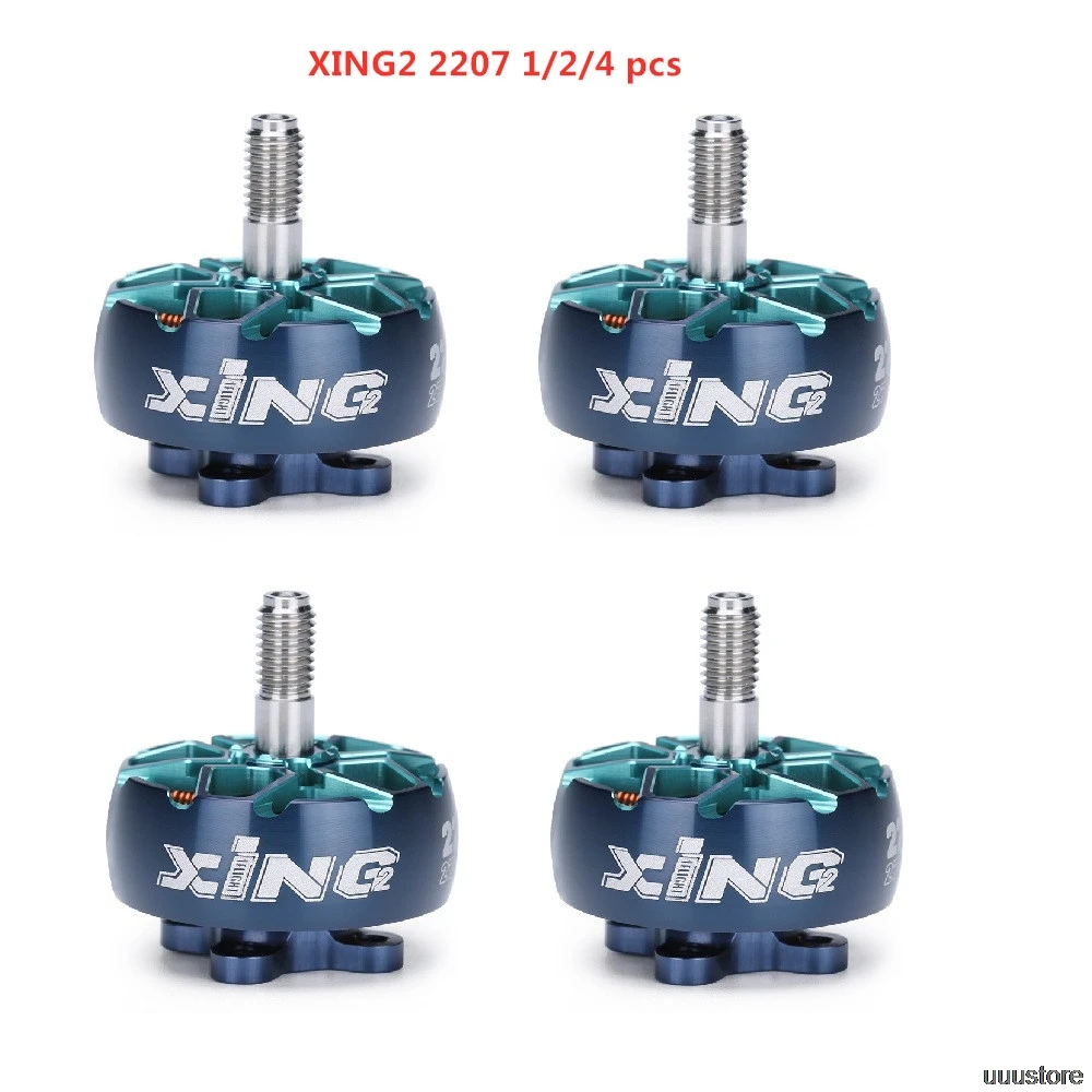 IFlight XING2 2207 2755KV 4S / 1855KV 6S двигатель FPV Unibell с валом из титанового сплава 5 мм для drone