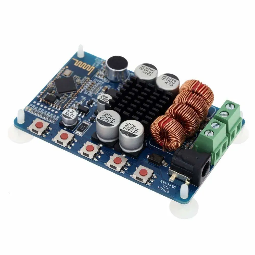 Tpa3116 Bluetooth 4 0 двухканальный 2x50 Вт стерео аудио приемник плата усилителя мощности