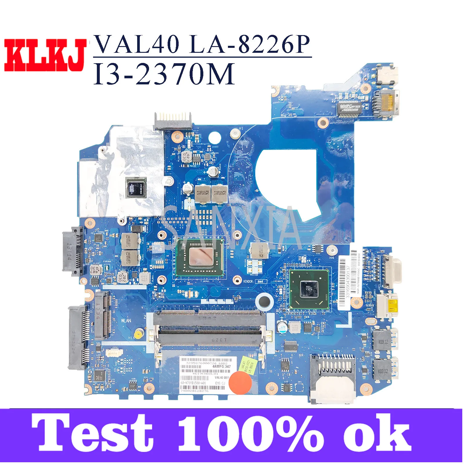 KLKJ LA 8226P материнская плата для ноутбука ASUS K45VD A45V K45V K45VM K45VJ K45VS A45VJ оригинальная I3