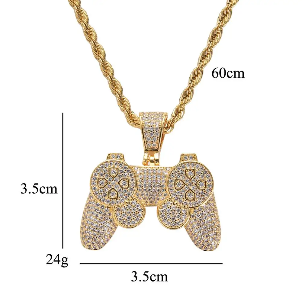 Цепочка с подвеской в стиле хип-хоп CN064 | Украшения и аксессуары