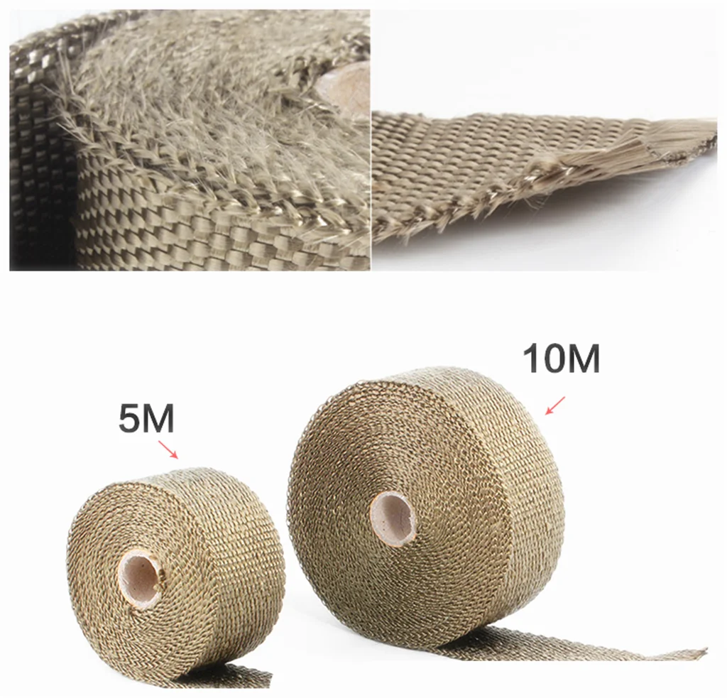 Защитный чехол для выхлопной трубы мотоцикла с тканью &quotбанан&quot