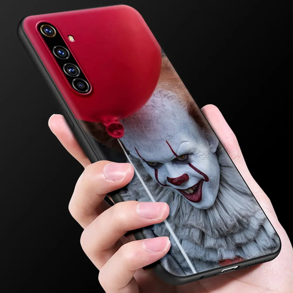 

Phone Case For OPPO A9 Realme Reno 6 C3 7 5 X7 X50 Pro 5G XT V3 X3 2020 Silicone Soft Capa Back Cover Pennywise The Clown Horror