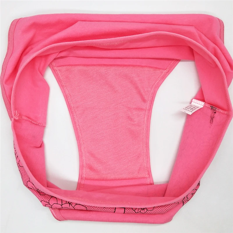 Трусики женские хлопковые дышащие со средней посадкой 6 шт. | Женская одежда