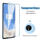 2IN1 Защита экрана для one plus, 8, 7, 7, 6 комплектовпартия, размер 6T защитная пленка из закаленного стекла на Oneplus Nord N100 N10 5G стекло задняя камера пленки для линз