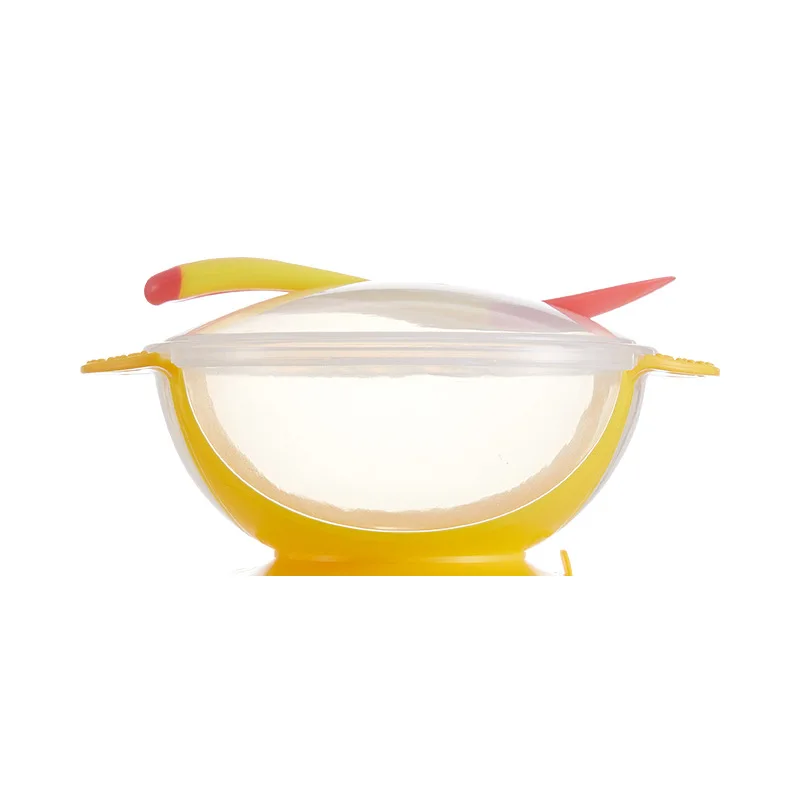 Тарелка для кормления детей с ложкой |