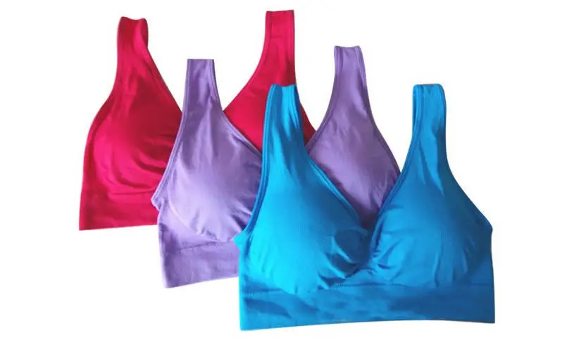3 шт./компл. пикантные genie bra состоит из трех корректирующих бюстгальтеров со колодки бесшовный бюстгальтер с эффектом пуш-ап размера плюс бюстгальтер без косточек; черный/белый/телесного цвета; Спортивный Бюстгальтер Для девочек переходного возраста Женские plak bh