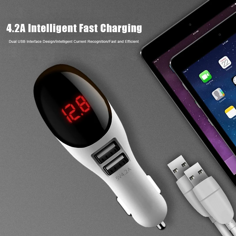 Автомобильное зарядное устройство для мобильного телефона отрицательный ионный