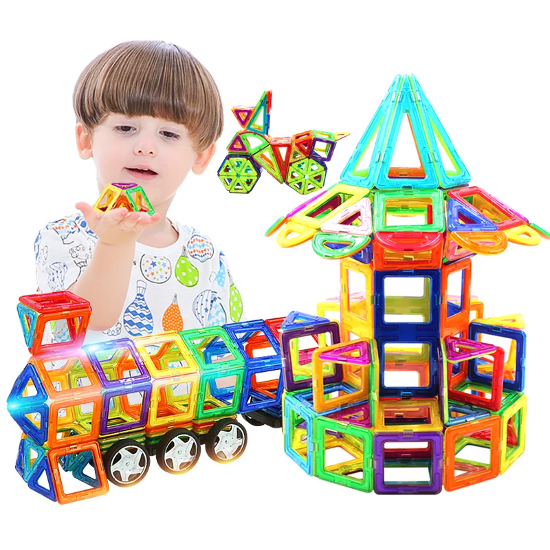 Магнитный конструктор блоки большой размер один кирпич часть аксессуар