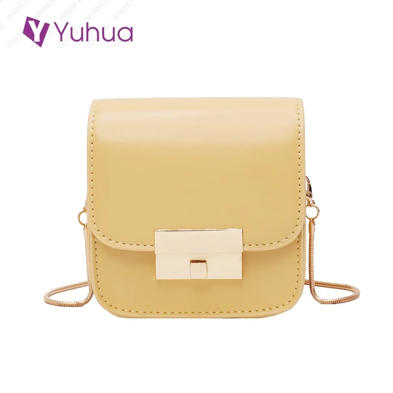 

Yuhua, 2020 новые модные сумки, простая женская сумка в Корейском стиле, трендовая однотонная сумка на плечо, повседневные женские сумки-мессенд...