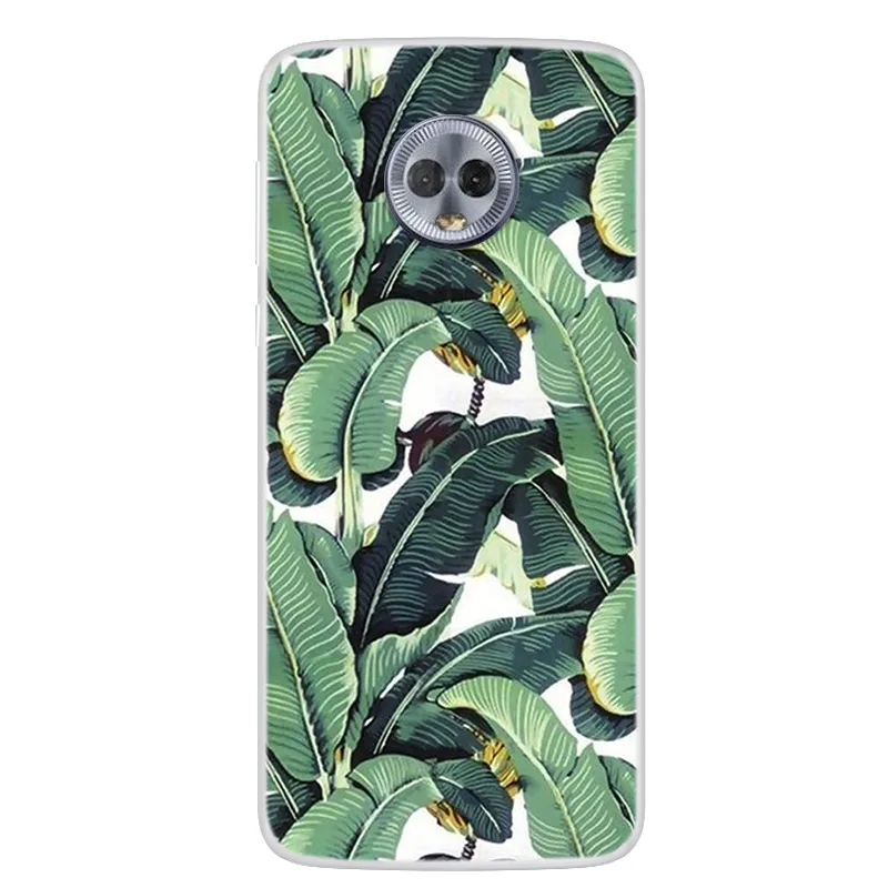 Чехол для Moto G6 Plus, мягкий силиконовый чехол из ТПУ с принтом, задняя крышка для Motorola Moto G6 Play, чехол для телефона G 6 Play, чехол для Moto G6, чехлы