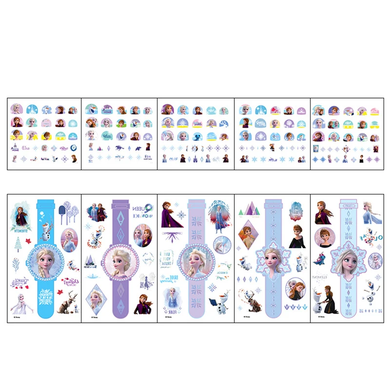 Игрушки для макияжа Холодное сердце 2 Эльза и Анна наклейки ногтей Дисней