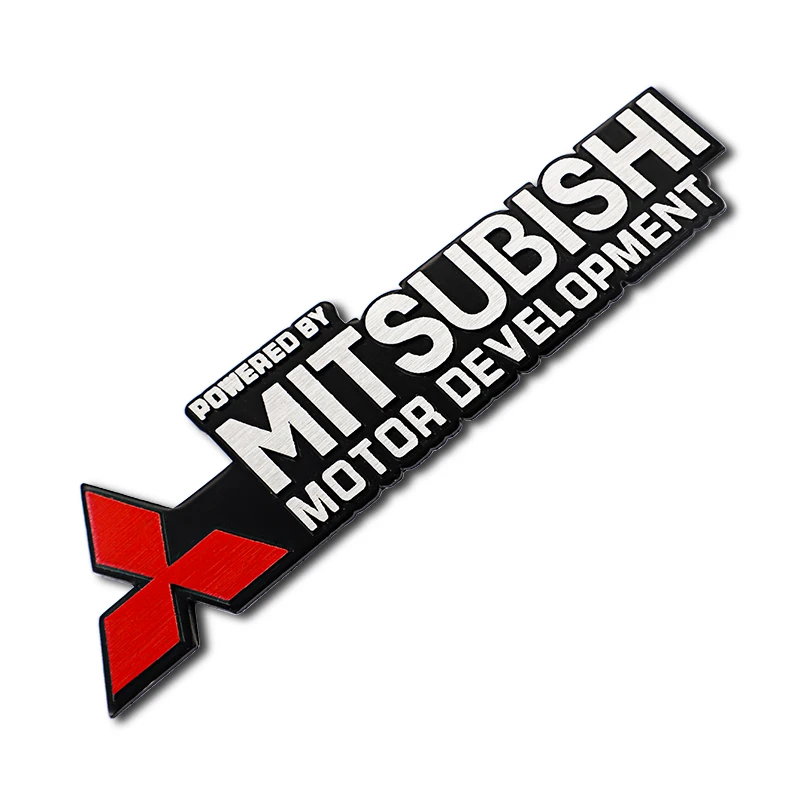 Металлические 3D наклейки с эмблемой багажника для Mitsubishi Pajero Outlander 3 Xl L200 Jinxuan ASX Lancer