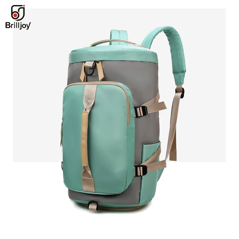 Gym Bag Green Gyn сумки для женщин фитнес-рюкзак с сумкой для хранения обуви Мужская Тренировочная спортивная сумка дорожная сумка для ноутбука рюкзак студенческие сумки - Цвет: Gym Bag Green
