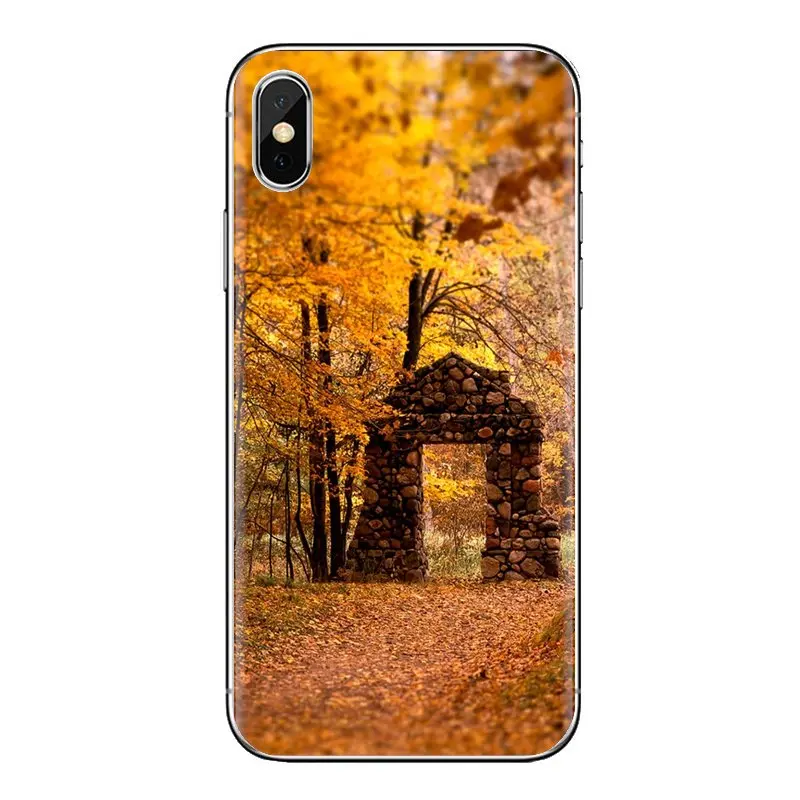 Transparent Soft Shell Covers For Xiaomi Redmi 4 3 3S Pro Mi3 Mi4 Mi4i Mi4C Mi5 Mi5S Mi Max Note 2 Autumns |