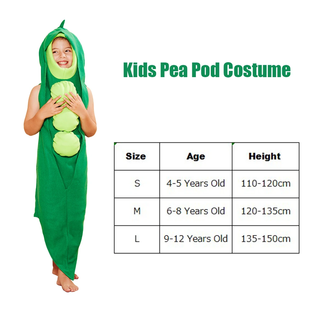 Reneecho ребенок костюм морковки детская Гороховая недорогой женский сексуальный