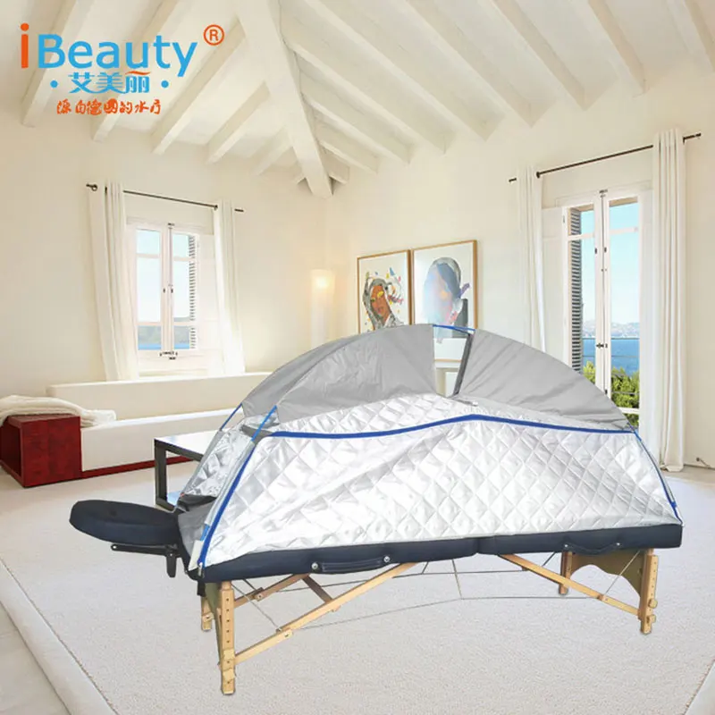 2L я Красота салон Портативный Паровая сауна спа лежащего в кабина для сауны