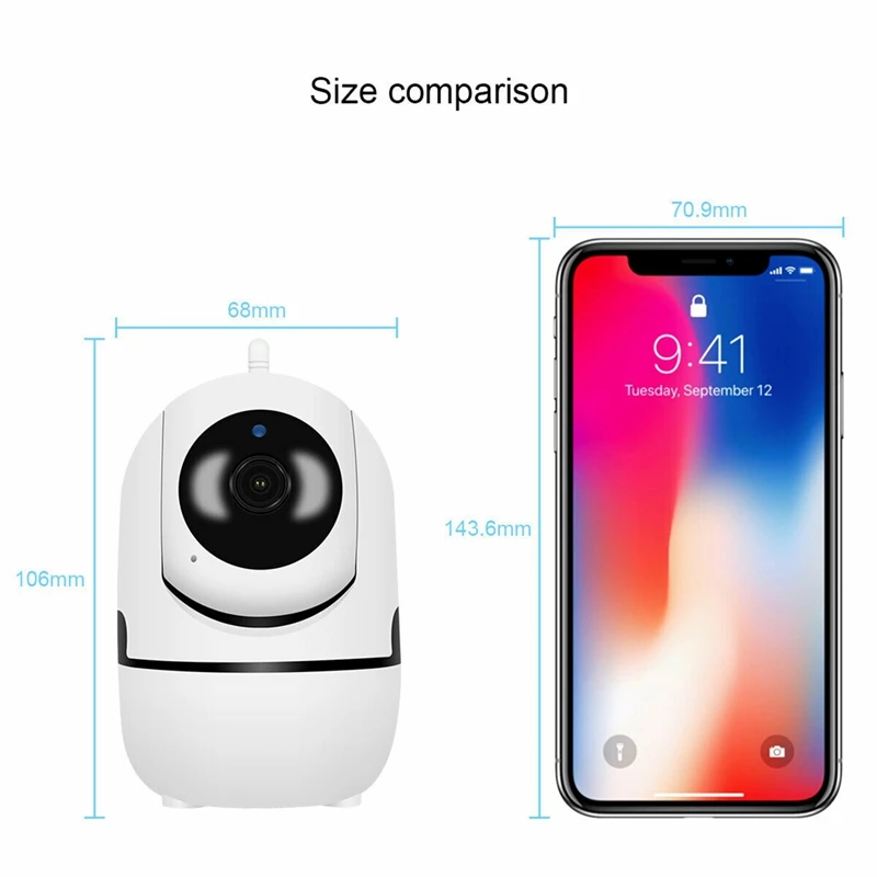 1080P IP Камера Wi Fi Беспроводной Видеоняни и радионяни охранных системах