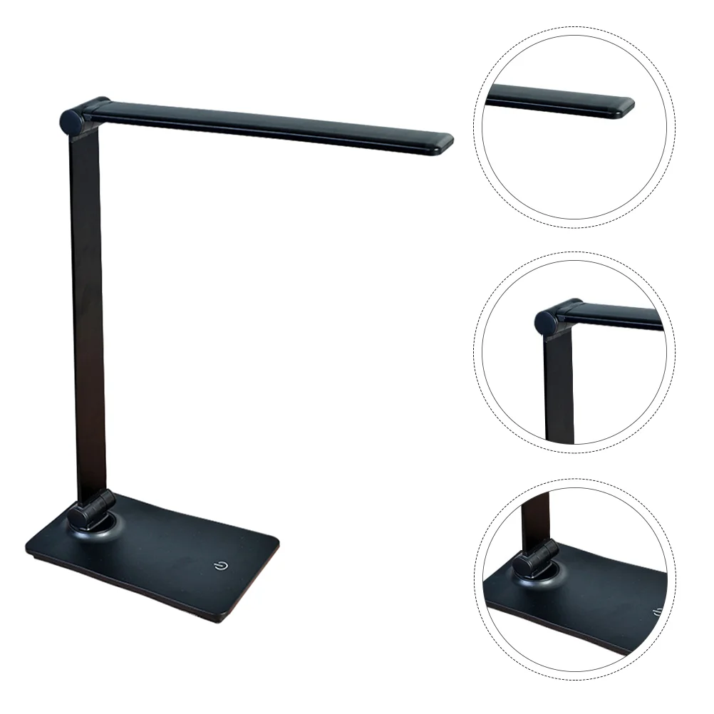 

1Pc Eye Protection LED Lamp Manicure Table Light Foldable Nail Art Lamp (Black)