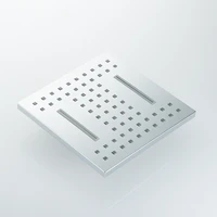 BAKALA Clever Cheap ABS plastic shower head rainfall bathroom bath mixer faucet tap chromed Grey ABS