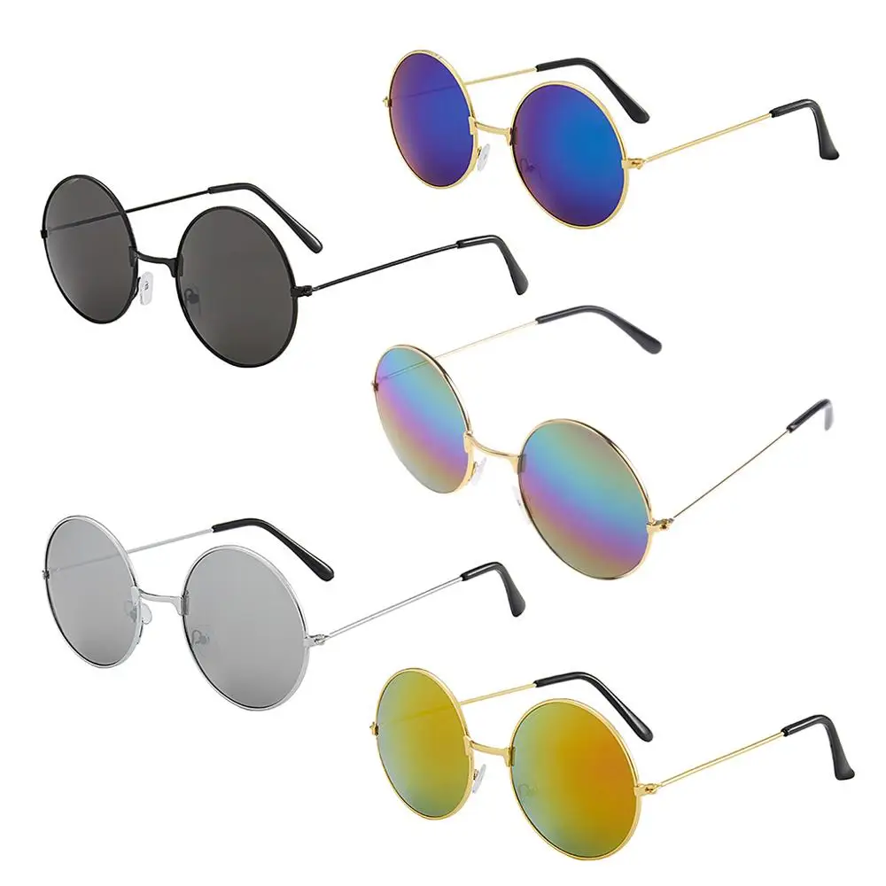 Солнцезащитные очки в винтажном стиле зеркальные с защитой от ультрафиолета UV 400