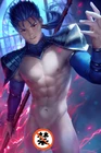 Плакат с рисунком FateGrand Order Lancer sexy boy art silk или canvas custom 24x36 inch гостиная спальня домашняя Настенная картина