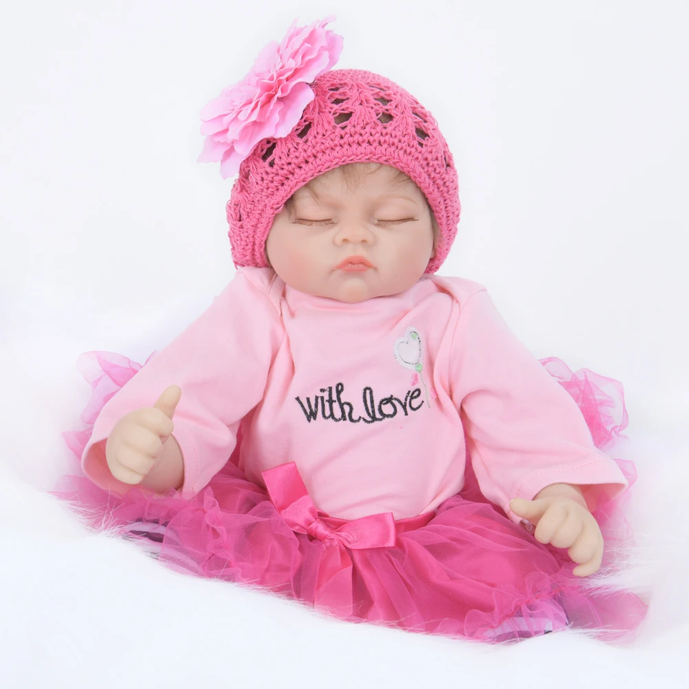 Новое поступление Кукла Новорожденный 50 см кукла новорожденный Ангел волосы