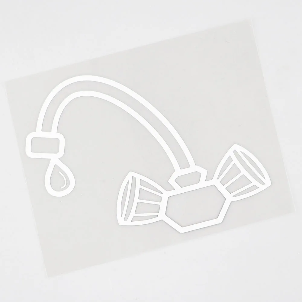 QYPF 13 7 см × 10 9 наклейка сохраняющая воду знак смеситель виниловая Автомобильная