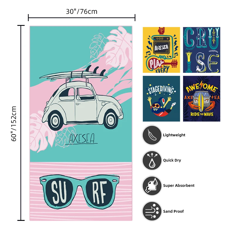 Полотенце из микрофибры быстросохнущее ультракомпактное|Полотенца для