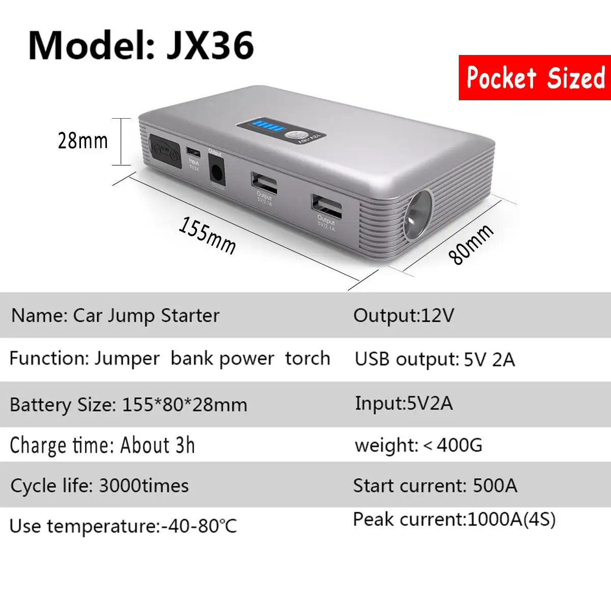98600mAh 12V 1000A Многофункциональный портативный пусковое устройство USB power Bank автомобильный аккумулятор зарядное устройство пусковое устройство EU Plug