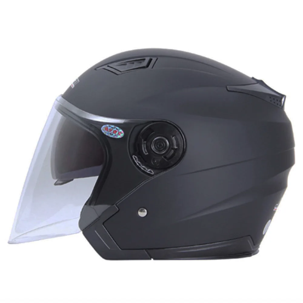 JIEKAI винтажный мотоциклетный шлем с открытым лицом мотогонок шлемы для