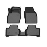 for vw polo 2018 2019 2020 volkswagen custom car all weather tpe tpo floor foot mat black full set trim modified accessories