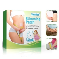 20pcsbox belly patch natural chinese medicine potent slimming paste sticker fat burning slimming weight losing patch