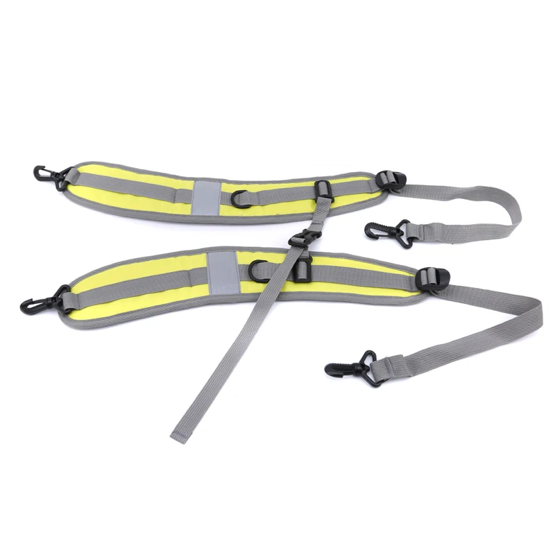 

1 Pair Shoulder Strap Nylon Waterproof Backpack Adjustable Belt Durable Outdoor Bags Shoulder Belt Replacement 4 Colors