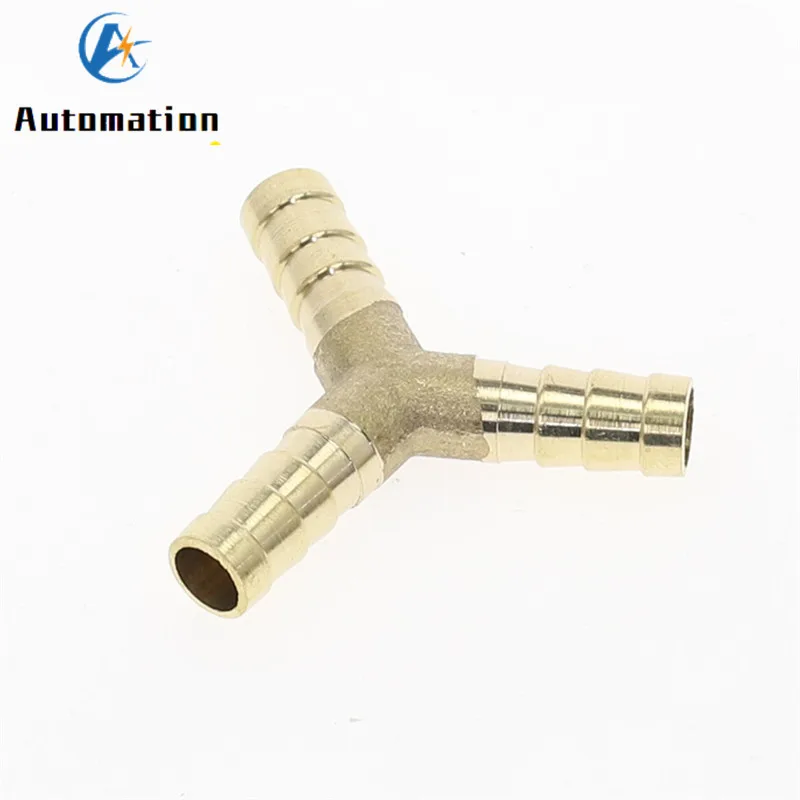 Латунный сращиватель фитинг для труб y образной формы 3 ходовой шлангный зажим 4