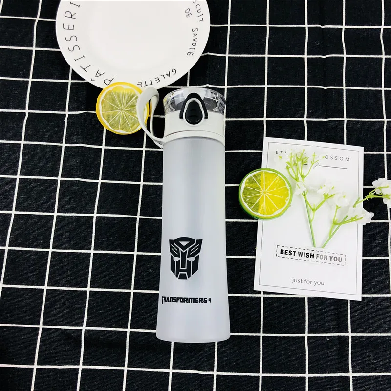 Bpa Free, 450 мл,, супер герои, бутылка для воды, PC, бутылка для молока, матовый, suface, пластиковый, мультяшный чайный чайник для воды
