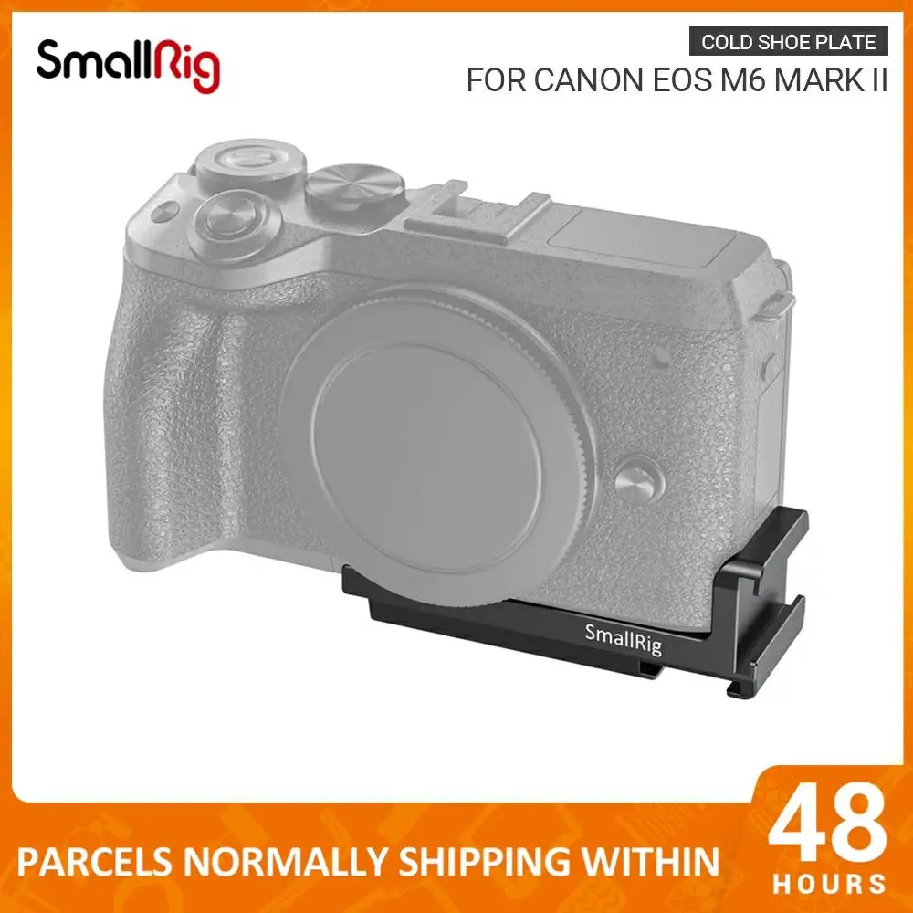 SmallRig vlog пластина холодного башмака для Canon EOS M6 Mark II быстрого крепления с двумя