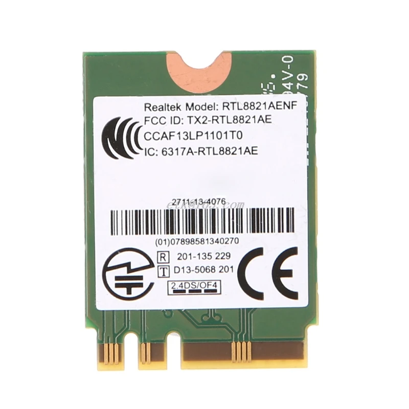 Двухдиапазонная 2 4 + 5 ГГц 433M Bluetooth совместимая беспроводная карта V4.0 NGFF M.2 для